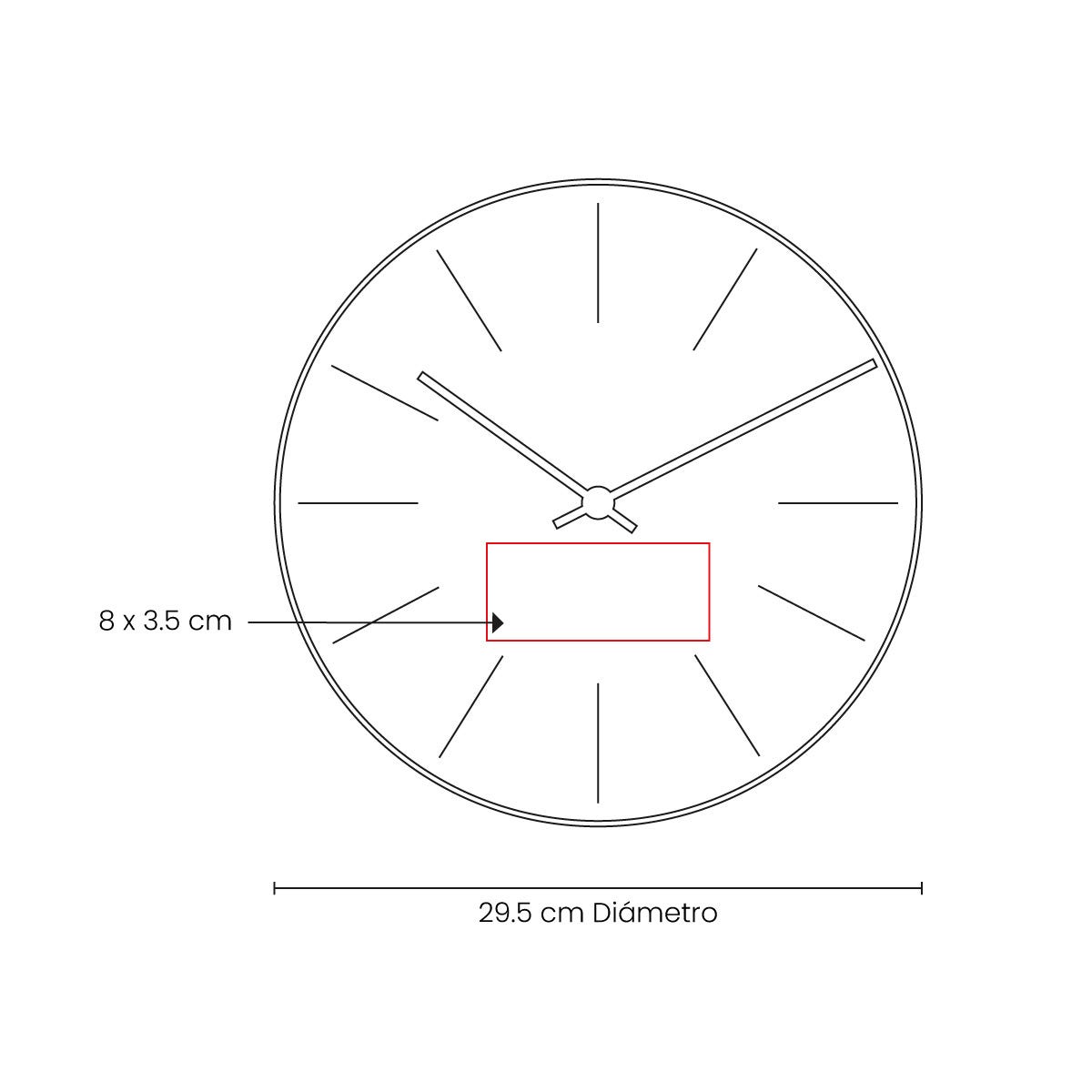 Reloj REDI MK 014 personalizado personalizado para regalos corporativos