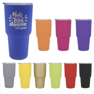 VASO TERMICO Vaso termico sin duda un articulo con mucha demanda ademas tiene acabado rubber y viene en muchos colores