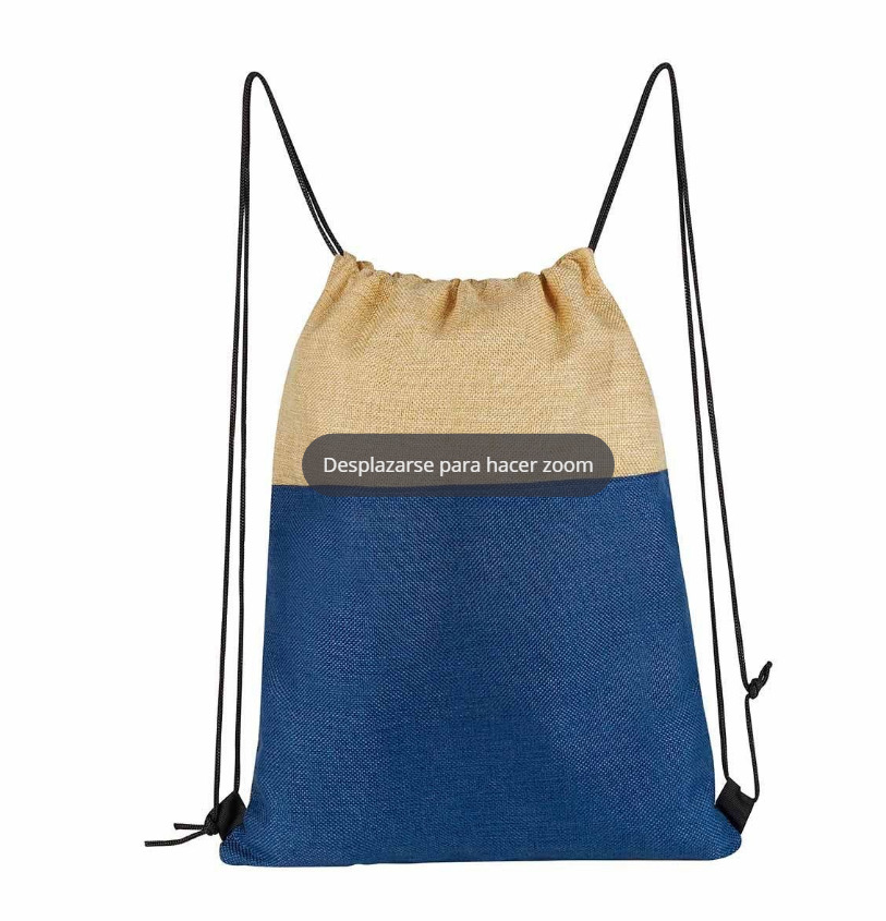 MORRAL BICOLOR Morral bicolor es de poliester sin duda lo mas nuevo y vendido hoy pór hoy impacata sorprende a tus clientes con este promocional