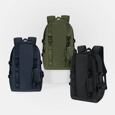 mochila Putnik personalizada de viaje con mini estuche removible y laptop 15 pulgadas