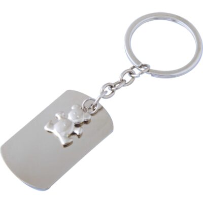 LLAVERO PLACA CON OSITO ELEGANTE LLAVERO PLACA CON OSITO ELEGANTE TAL COMO LO VEZ ESTA MUY COOL ESTE OSITO REGALA LES VA A ENCANTAR