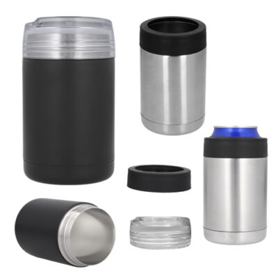 Portalatas Doble Pared Acero IDEL PARA EL CAMPING NO SE TE ENFRIA TU BEBIDA SIN DUDA ESTA PERFECTA SE PUEDE IMPRIMIR