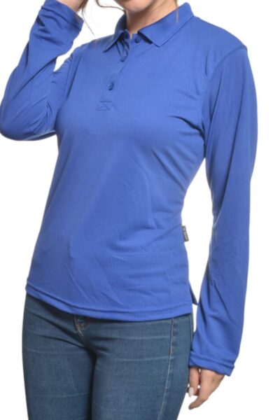 Playera polo Manga larga