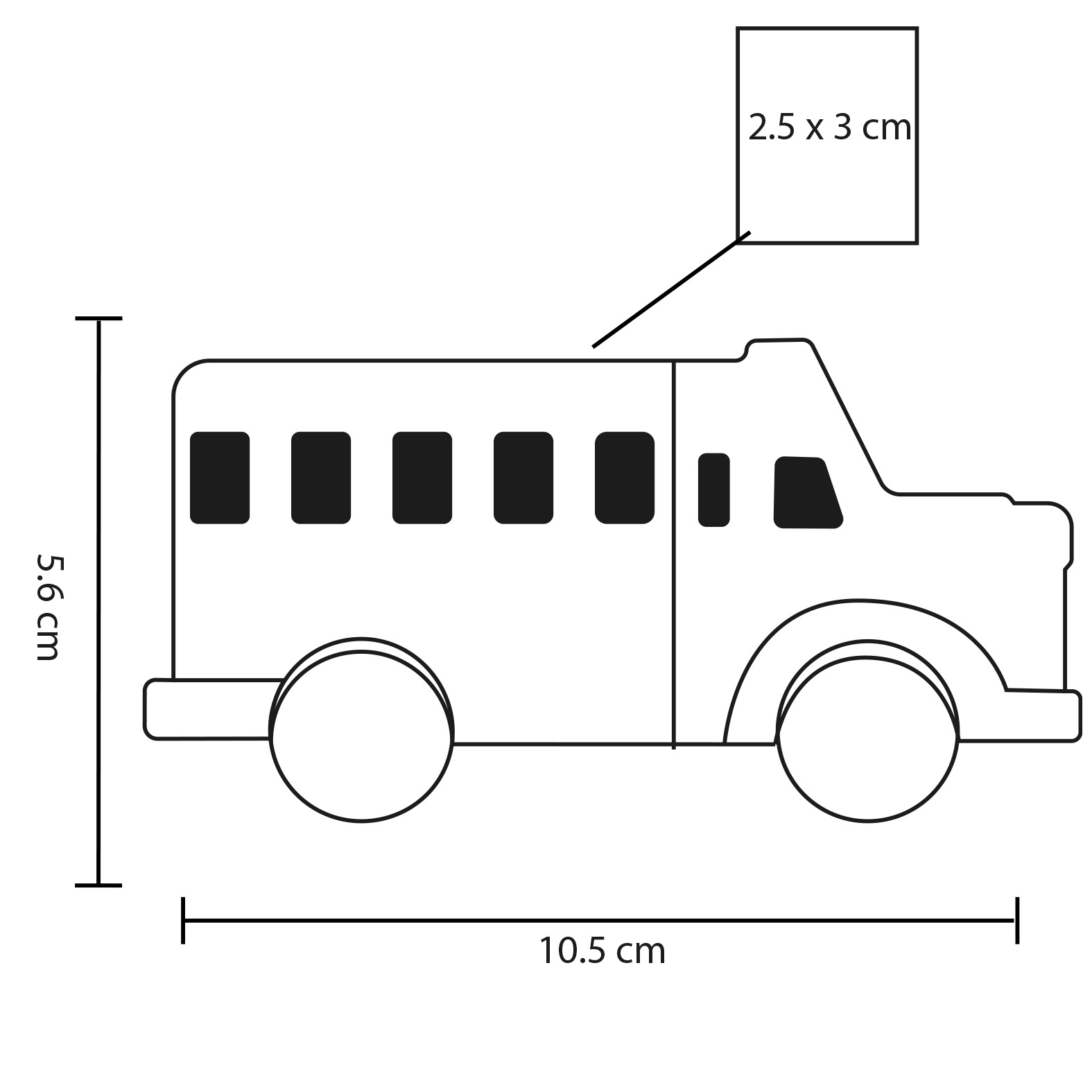 Autobús Escolar Antiestrés Personalizado | Publipromocionales