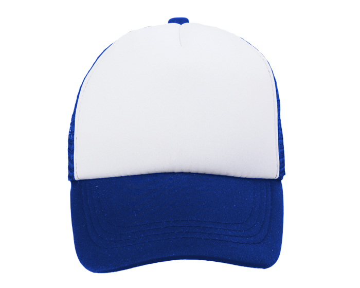 "Gorra Marfil infantil personalizada en poliéster con malla para niños"