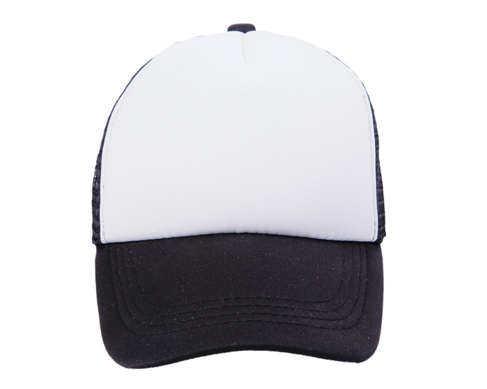 "Gorra Marfil infantil personalizada en poliéster con malla para niños"