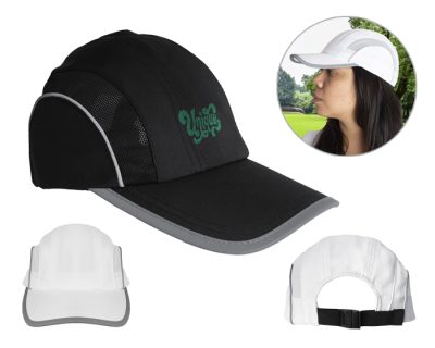 "Gorra Guevara personalizada deportiva dry fit con orilla reflejante"