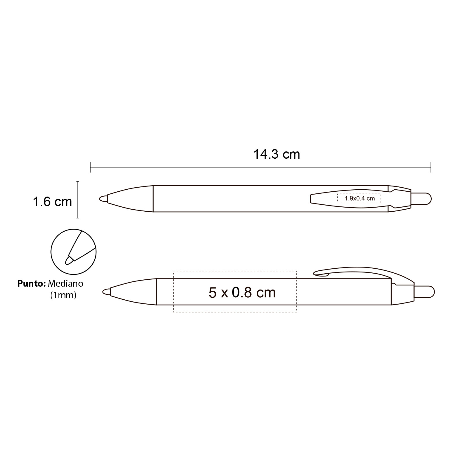 Pluma Bic Wide Body - regalo corporativo