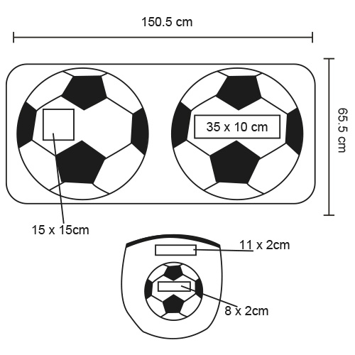 Artículo de Fútbol Porteria - regalo corporativo